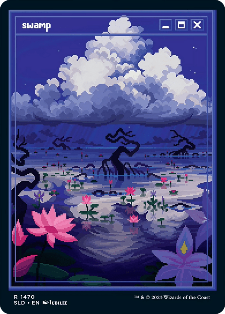 Swamp (1470) [Secret Lair Drop Series] MTG Single Magic: The Gathering  | Multizone: Comics And Games