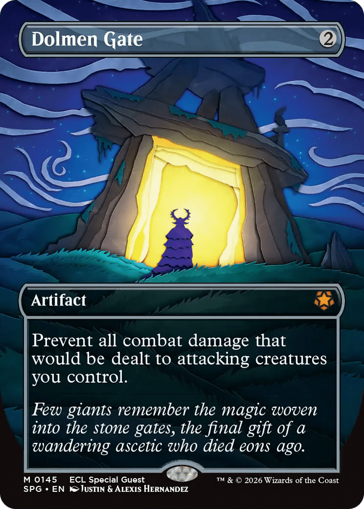 Dolmen Gate (Borderless) [Lorwyn Eclipsed Special Guests] MTG Single Magic: The Gathering  | Multizone: Comics And Games