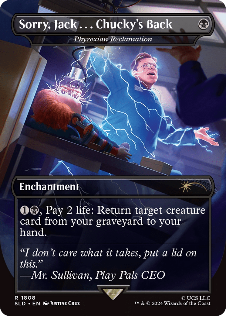 Sorry, Jack . . . Chucky's Back - Phyrexian Reclamation [Secret Lair Drop Series] MTG Single Magic: The Gathering  | Multizone: Comics And Games