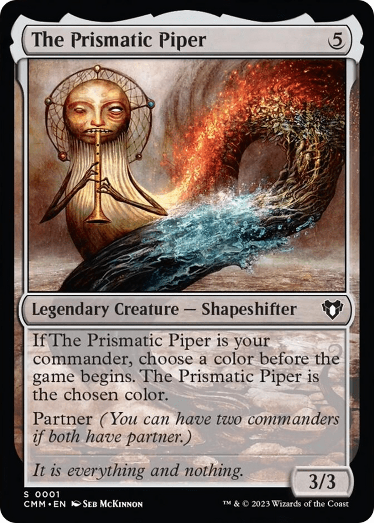 The Prismatic Piper [Commander Masters] MTG Single Magic: The Gathering  | Multizone: Comics And Games