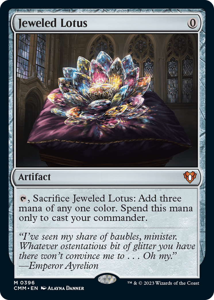 Jeweled Lotus [Commander Masters] MTG Single Magic: The Gathering  | Multizone: Comics And Games