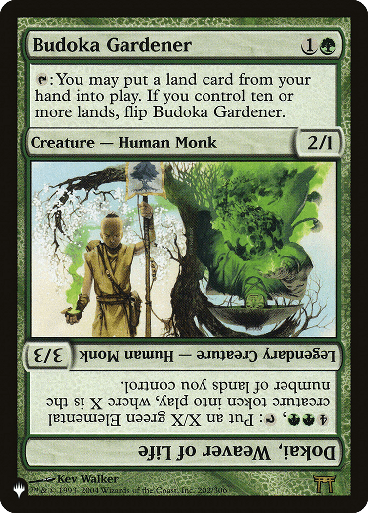 Budoka Gardener // Dokai, Weaver of Life [The List] MTG Single Magic: The Gathering  | Multizone: Comics And Games