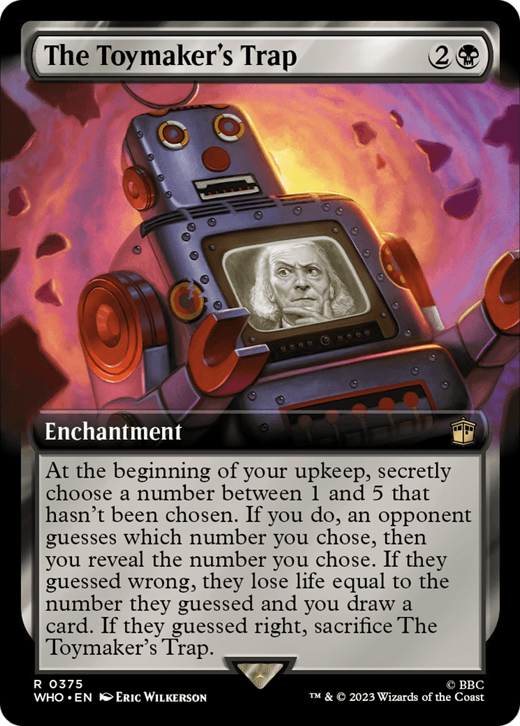 The Toymaker's Trap (Extended Art) [Doctor Who] MTG Single Magic: The Gathering  | Multizone: Comics And Games