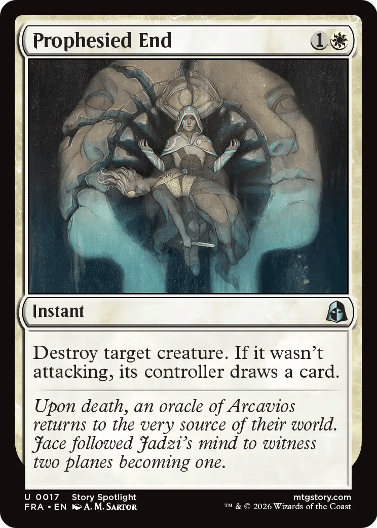 Prophesied End [Reality Fracture] MTG Single Magic: The Gathering  | Multizone: Comics And Games