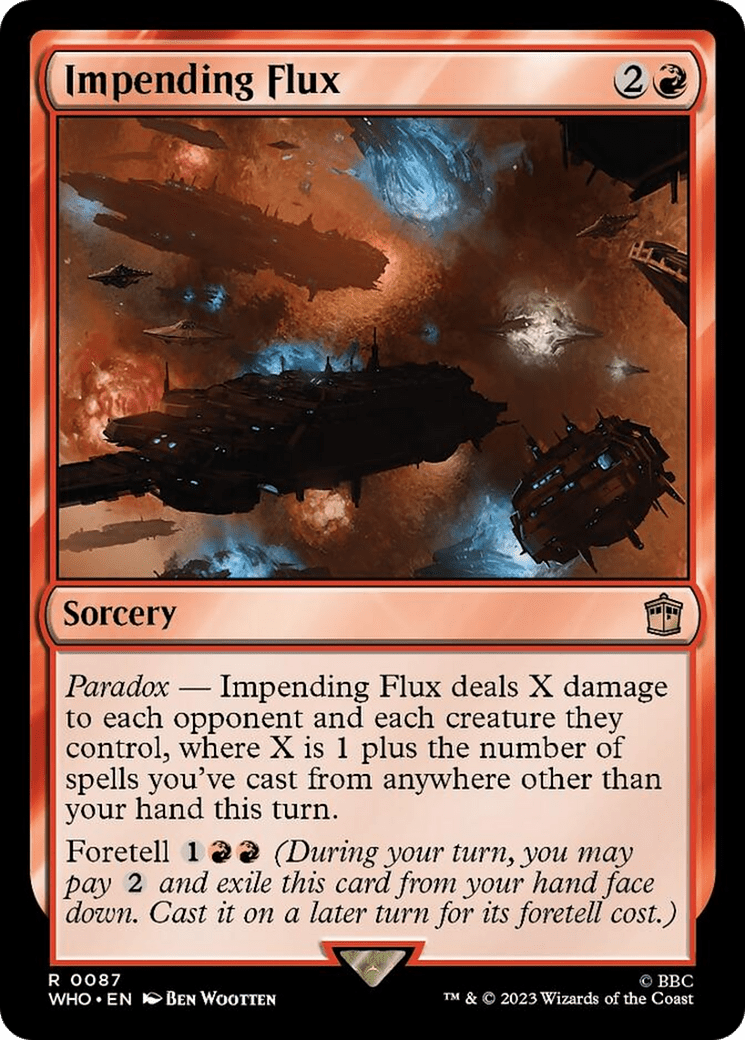 Impending Flux [Doctor Who] MTG Single Magic: The Gathering  | Multizone: Comics And Games