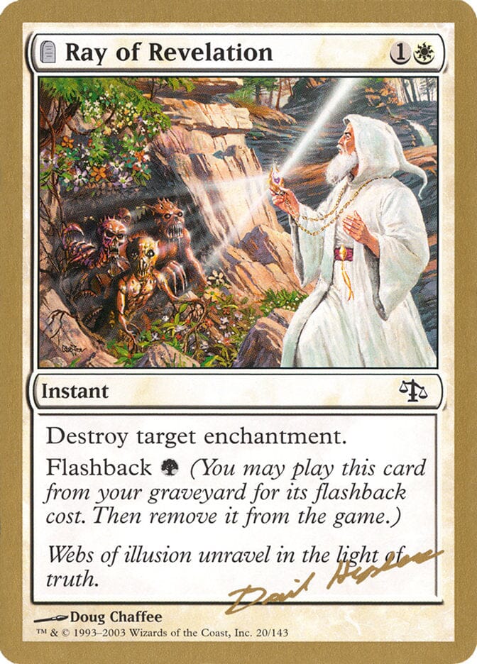 Ray of Revelation (Dave Humpherys) [World Championship Decks 2003] MTG Single Magic: The Gathering  | Multizone: Comics And Games