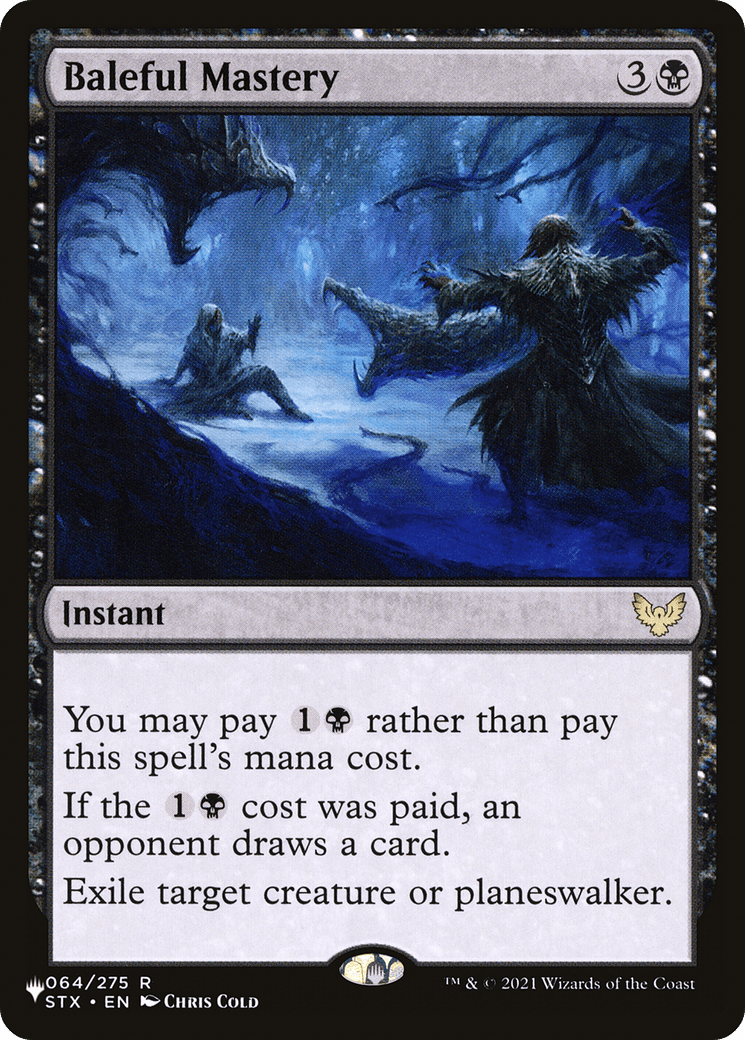 Baleful Mastery [The List] MTG Single Magic: The Gathering  | Multizone: Comics And Games