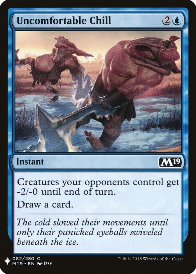 Uncomfortable Chill [Mystery Booster] MTG Single Magic: The Gathering  | Multizone: Comics And Games