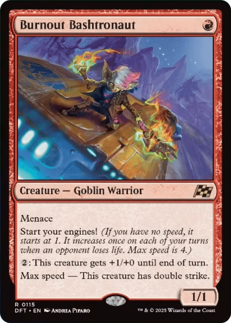 Burnout Bashtronaut [Aetherdrift] MTG Single Magic: The Gathering  | Multizone: Comics And Games