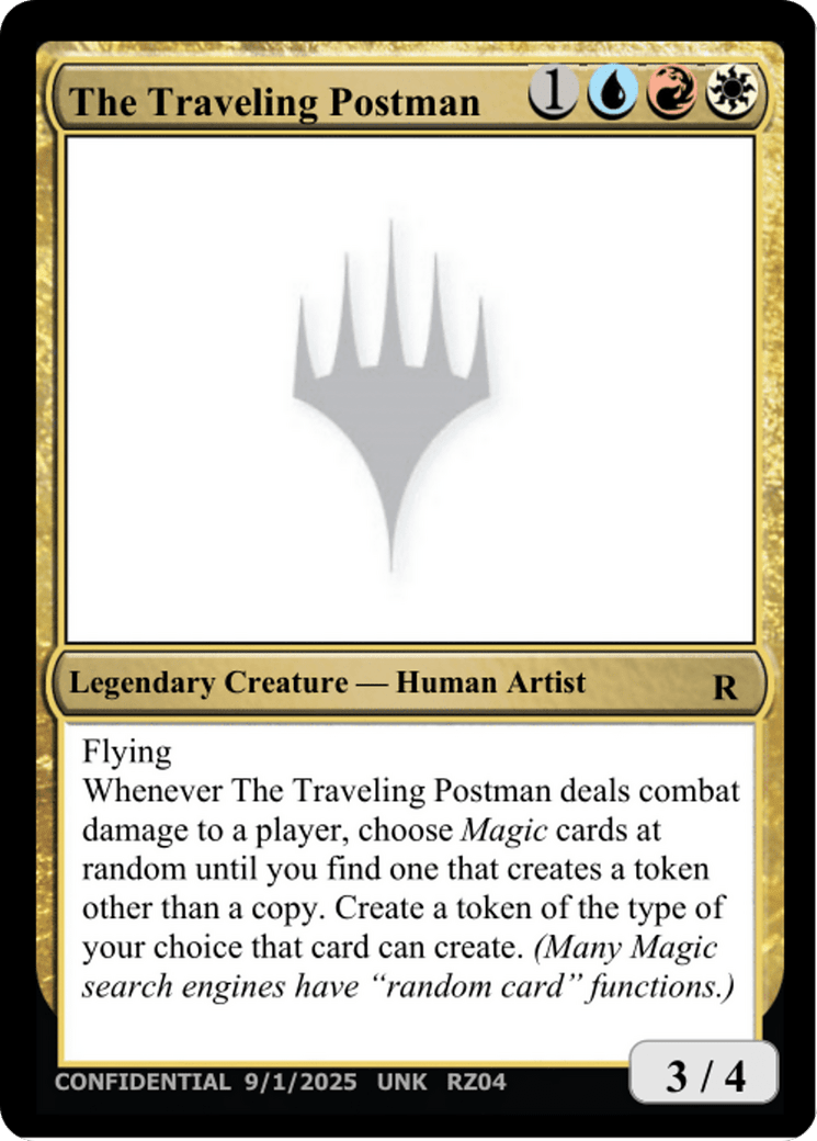 The Traveling Postman [Unknown Event] MTG Single Magic: The Gathering  | Multizone: Comics And Games