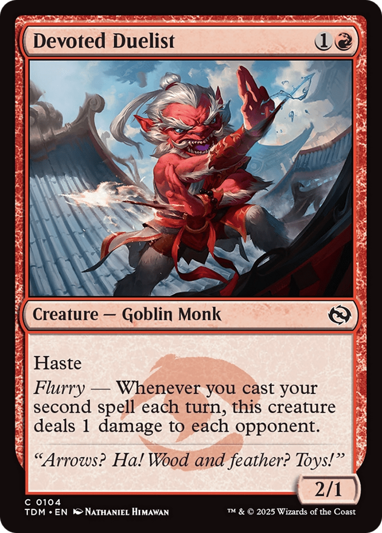 Devoted Duelist [Tarkir: Dragonstorm] MTG Single Magic: The Gathering  | Multizone: Comics And Games
