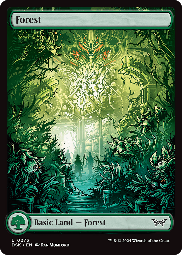 Forest (276) - Full Art [Duskmourn: House of Horror] | Multizone: Comics And Games