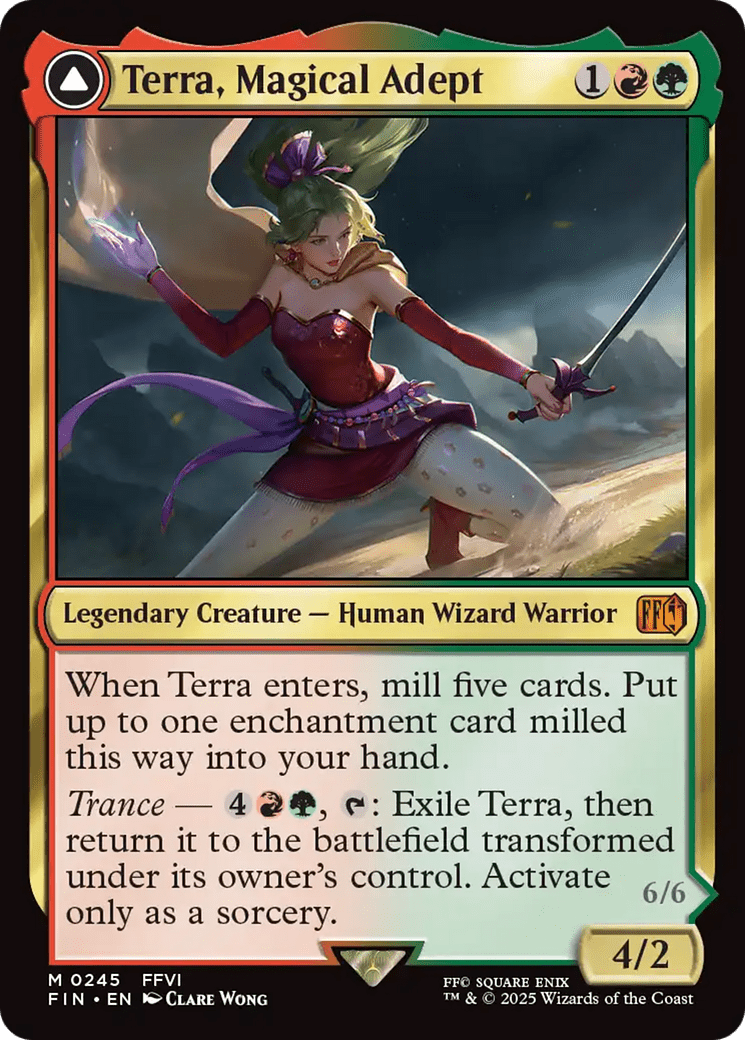 Terra, Magical Adept // Esper Terra [FINAL FANTASY] MTG Single Magic: The Gathering  | Multizone: Comics And Games