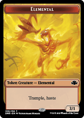 Insect // Elemental Double-Sided Token [Dominaria Remastered Tokens] MTG Single Magic: The Gathering  | Multizone: Comics And Games