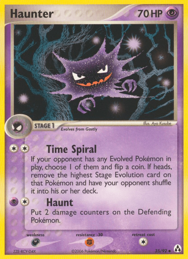 Haunter (35/92) [EX: Legend Maker] Pokemon Single Pokémon  | Multizone: Comics And Games