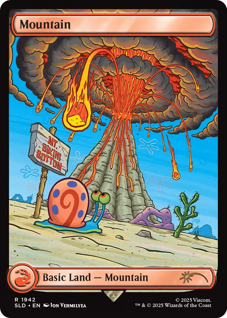Mountain (1942) [Secret Lair Drop Series] MTG Single Magic: The Gathering  | Multizone: Comics And Games