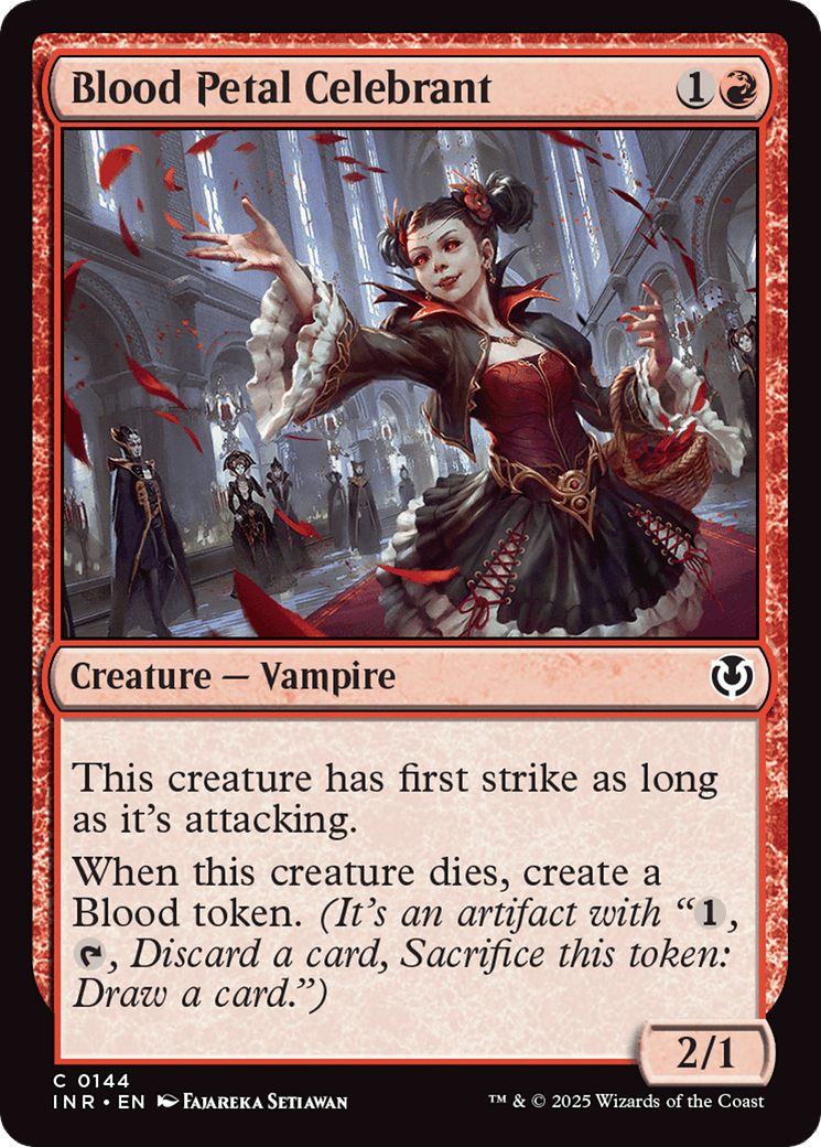 Blood Petal Celebrant [Innistrad Remastered] MTG Single Magic: The Gathering  | Multizone: Comics And Games
