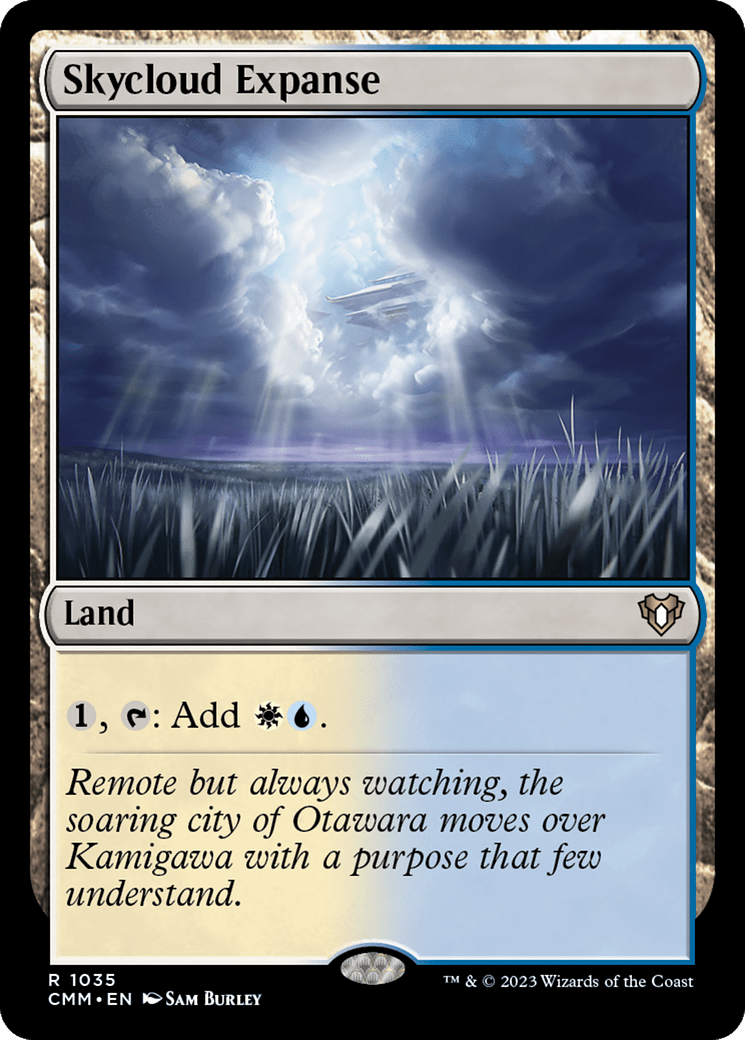 Skycloud Expanse [Commander Masters] MTG Single Magic: The Gathering  | Multizone: Comics And Games