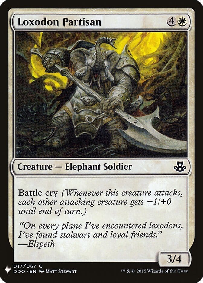 Loxodon Partisan [Mystery Booster] MTG Single Magic: The Gathering  | Multizone: Comics And Games