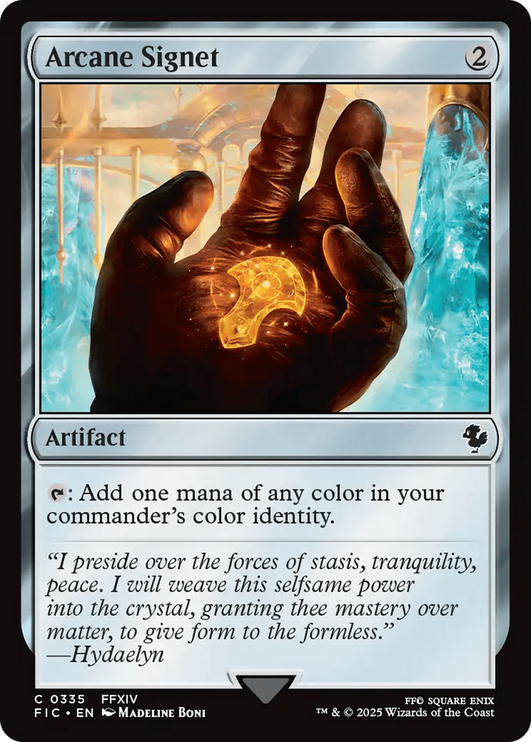 Arcane Signet (0335) [FINAL FANTASY Commander] MTG Single Magic: The Gathering  | Multizone: Comics And Games