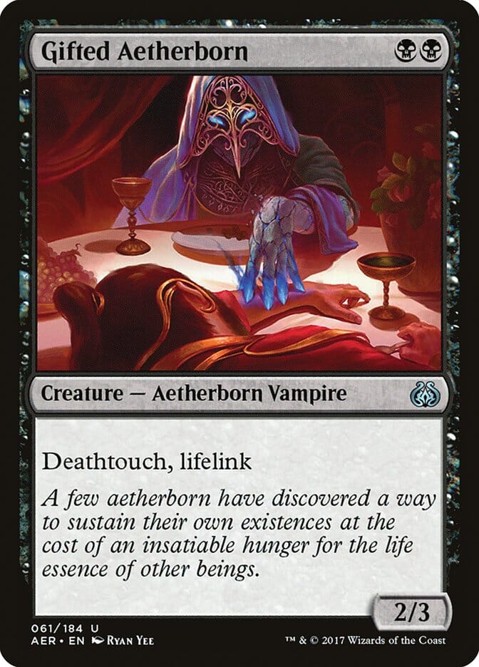 Gifted Aetherborn [Aether Revolt] MTG Single Magic: The Gathering  | Multizone: Comics And Games