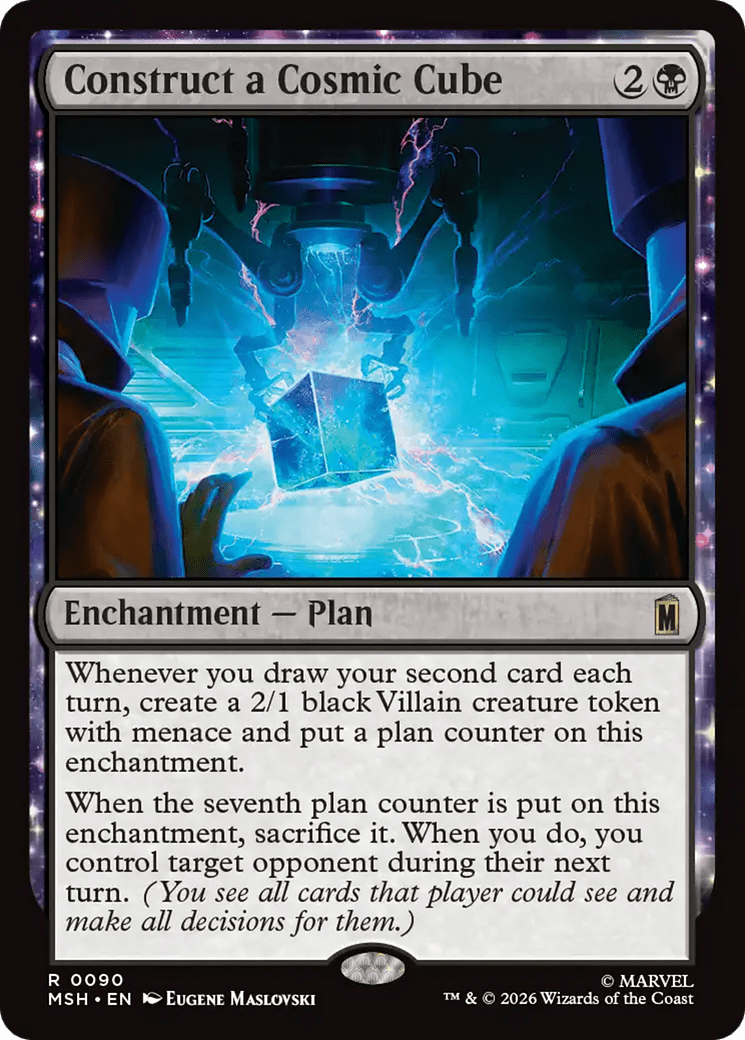 Construct a Cosmic Cube [Marvel Super Heroes] MTG Single Magic: The Gathering  | Multizone: Comics And Games