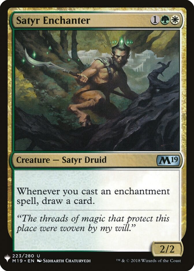 Satyr Enchanter [Mystery Booster] MTG Single Magic: The Gathering  | Multizone: Comics And Games