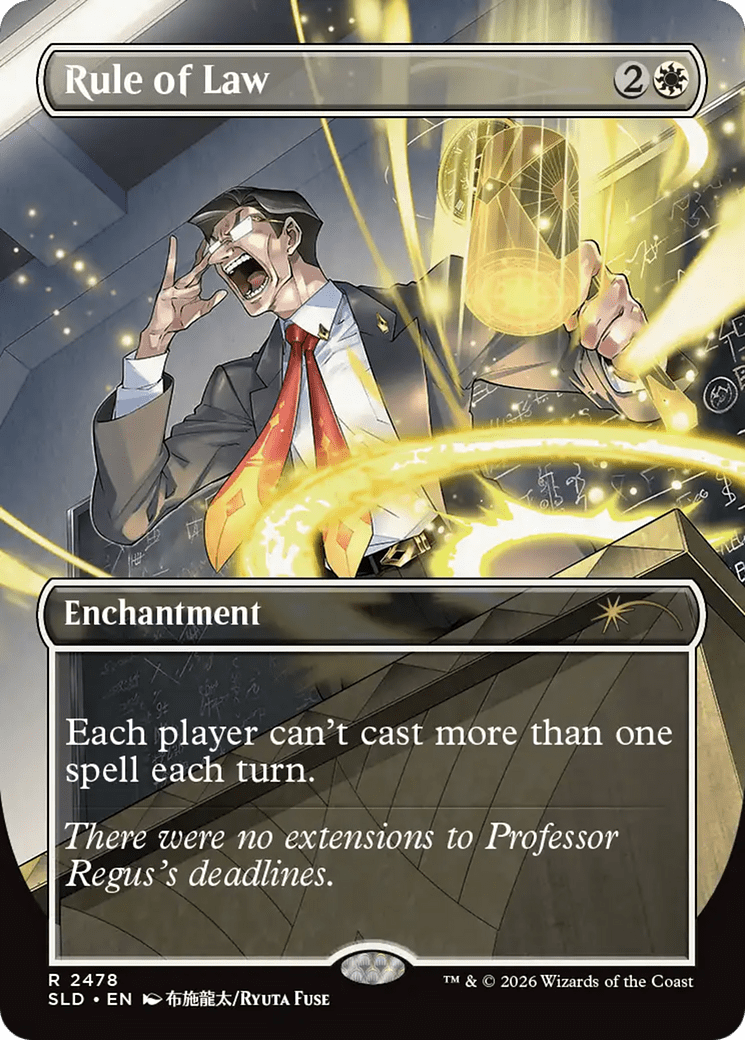 Rule of Law [Secret Lair Drop Series] MTG Single Magic: The Gathering  | Multizone: Comics And Games