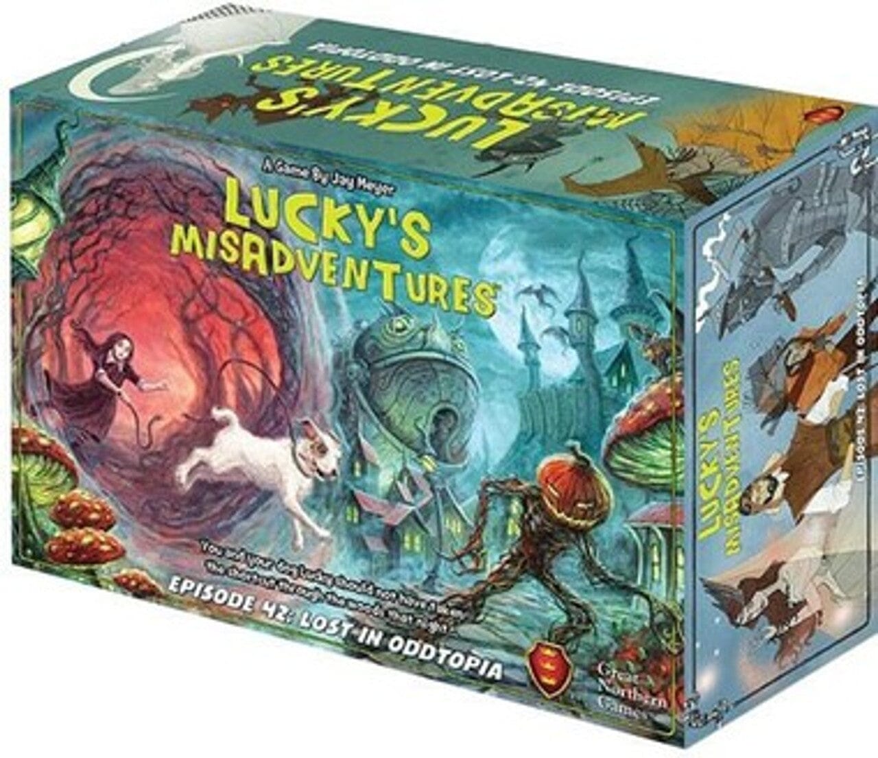 Lucky's Misadventures: Episode 42: Lost in Oddtopia Board Game Great Northen Games  | Multizone: Comics And Games