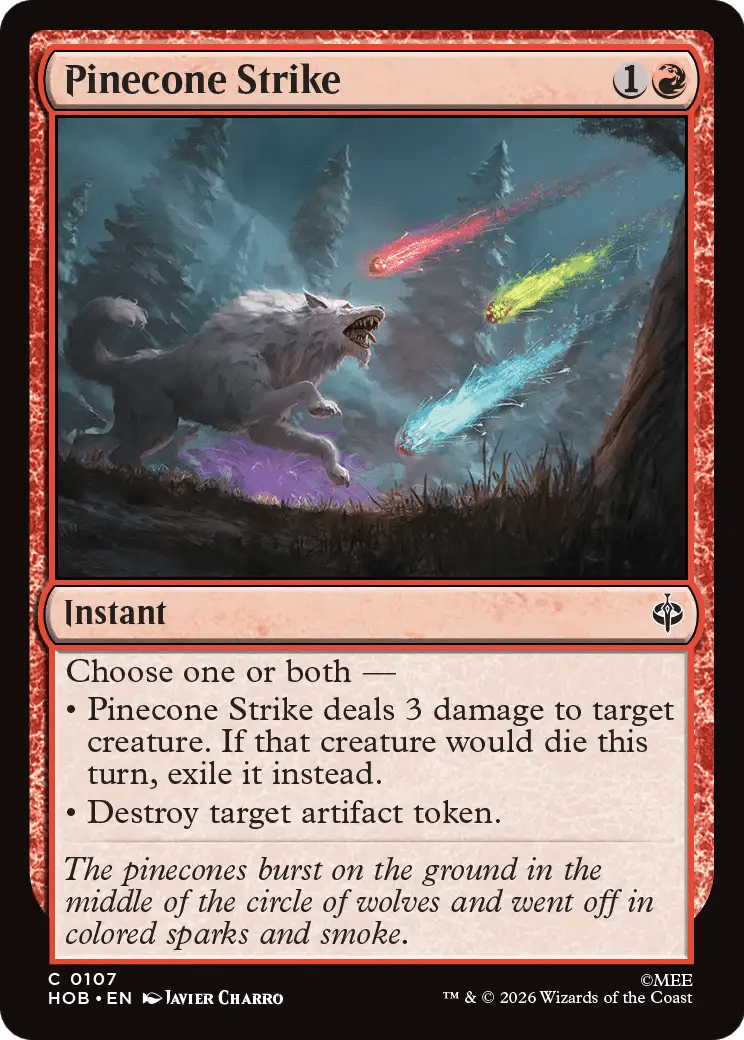 Pinecone Strike [The Hobbit] | Multizone: Comics And Games