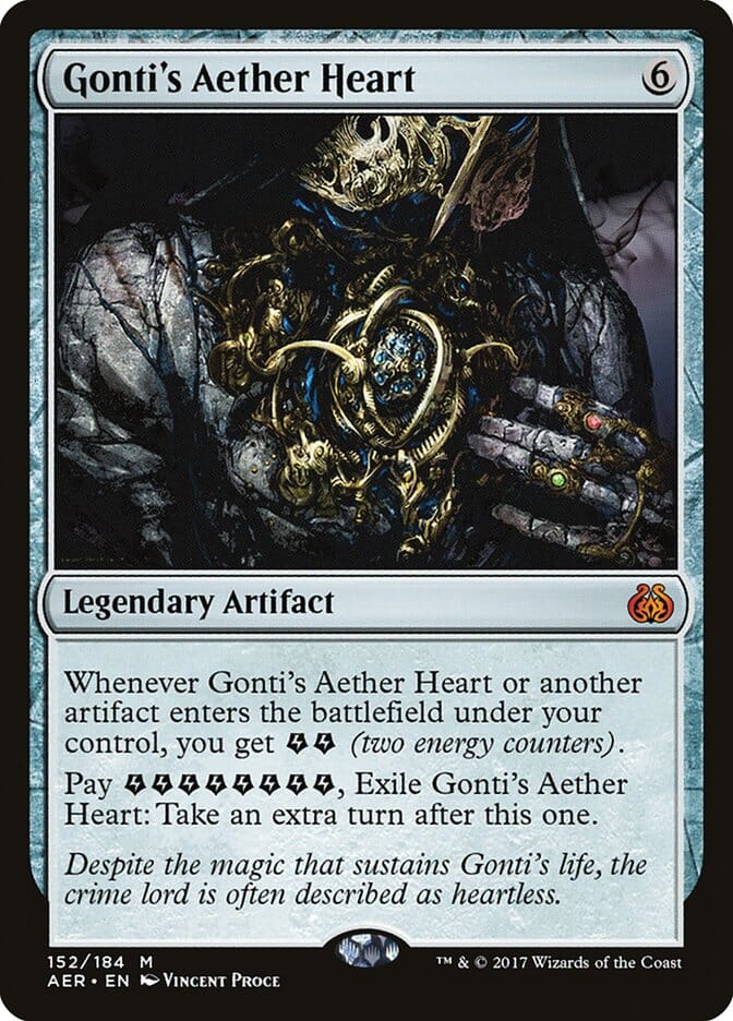 Gonti's Aether Heart [Aether Revolt] MTG Single Magic: The Gathering  | Multizone: Comics And Games