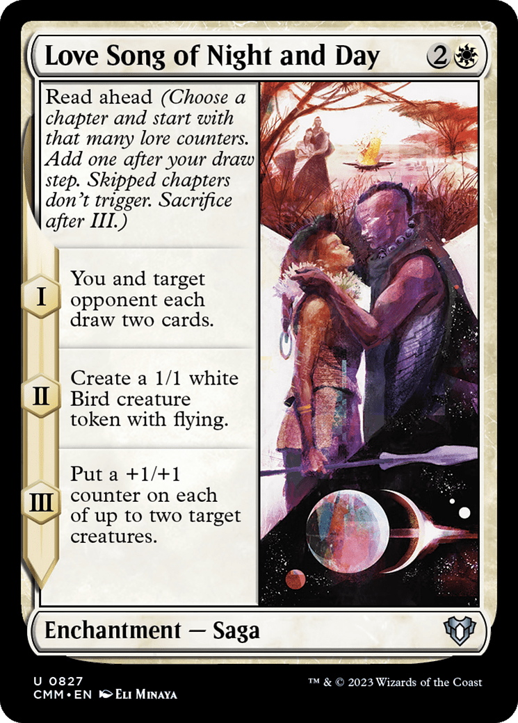Love Song of Night and Day [Commander Masters] MTG Single Magic: The Gathering  | Multizone: Comics And Games