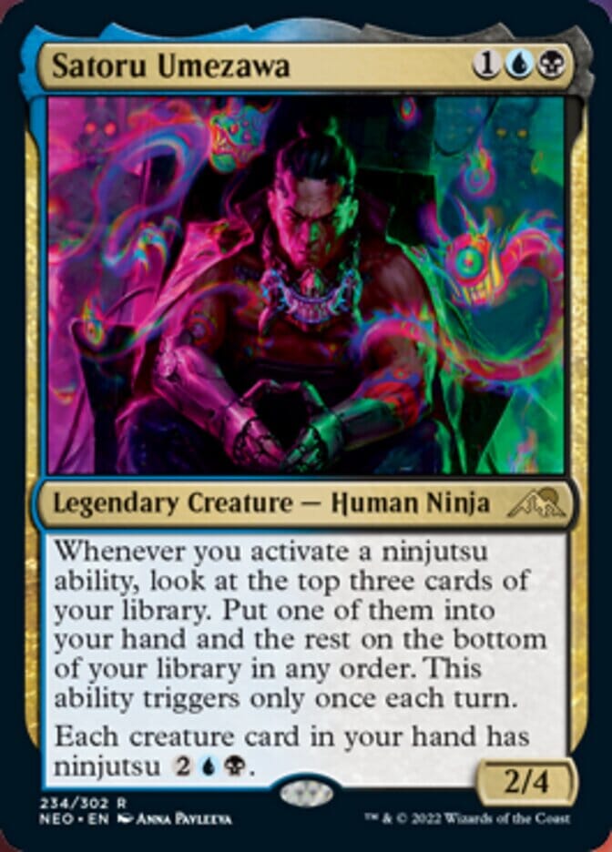 Satoru Umezawa [Kamigawa: Neon Dynasty] MTG Single Magic: The Gathering  | Multizone: Comics And Games