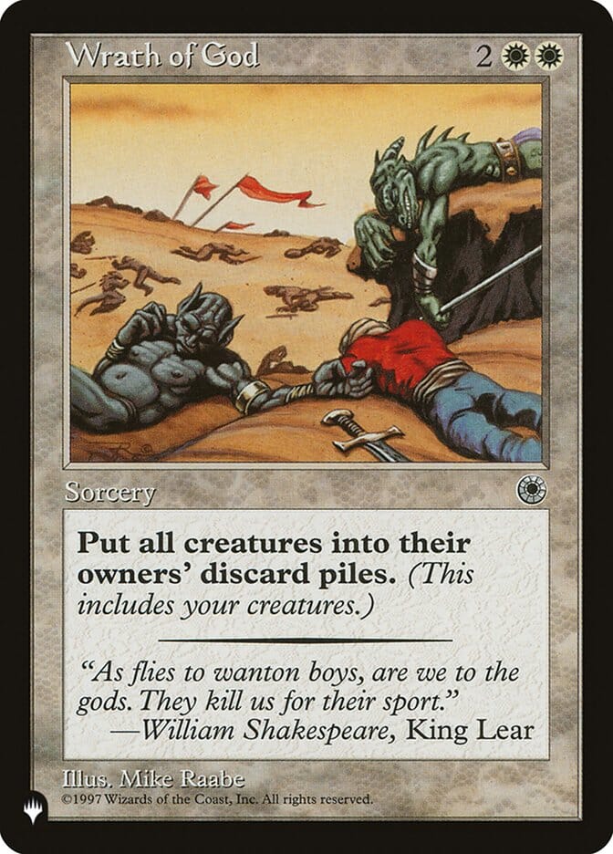 Wrath of God [The List] MTG Single Magic: The Gathering  | Multizone: Comics And Games