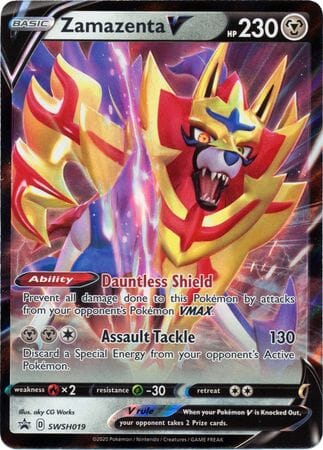 Zamazenta V (SWSH019) [Sword & Shield: Black Star Promos] Pokemon Single Pokémon  | Multizone: Comics And Games