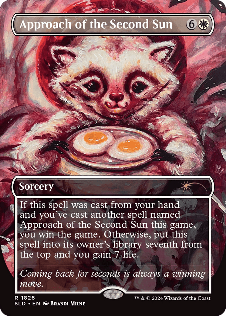 Approach of the Second Sun (Rainbow Foil) [Secret Lair Drop Series] MTG Single Magic: The Gathering  | Multizone: Comics And Games