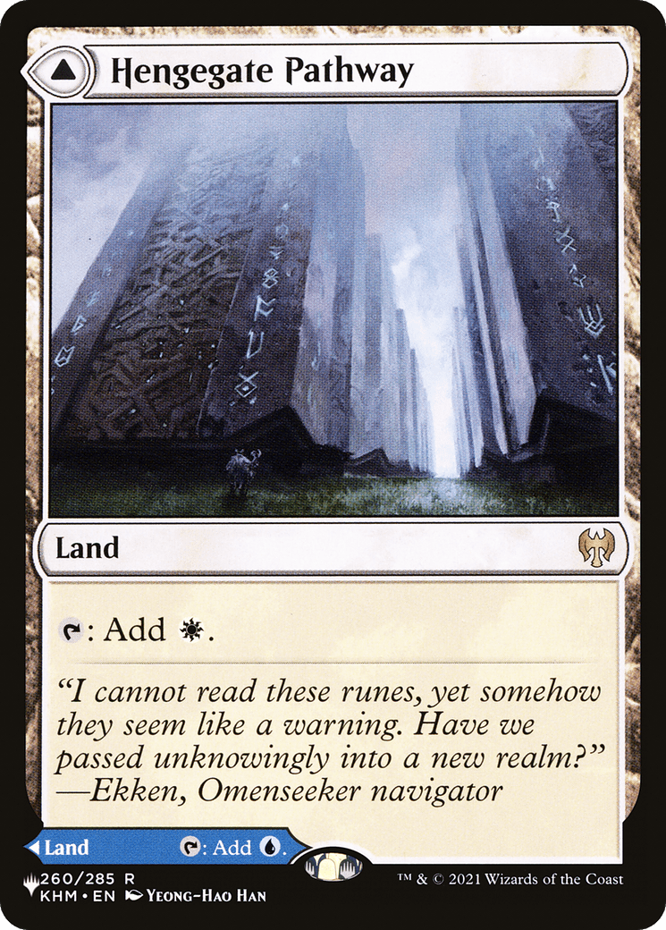 Hengegate Pathway // Mistgate Pathway [Secret Lair: From Cute to Brute] MTG Single Magic: The Gathering  | Multizone: Comics And Games