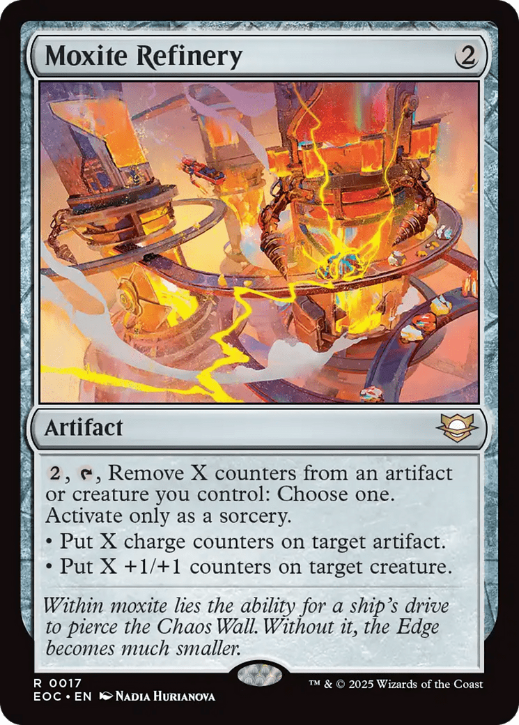 Moxite Refinery [Edge of Eternities Commander] MTG Single Magic: The Gathering  | Multizone: Comics And Games