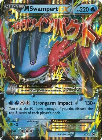 M Swampert EX (XY87) (Jumbo Card) [XY: Black Star Promos] Pokemon Single Pokémon  | Multizone: Comics And Games