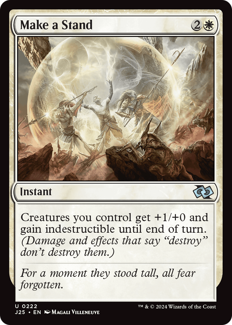 Make a Stand [Foundations Jumpstart] MTG Single Magic: The Gathering  | Multizone: Comics And Games