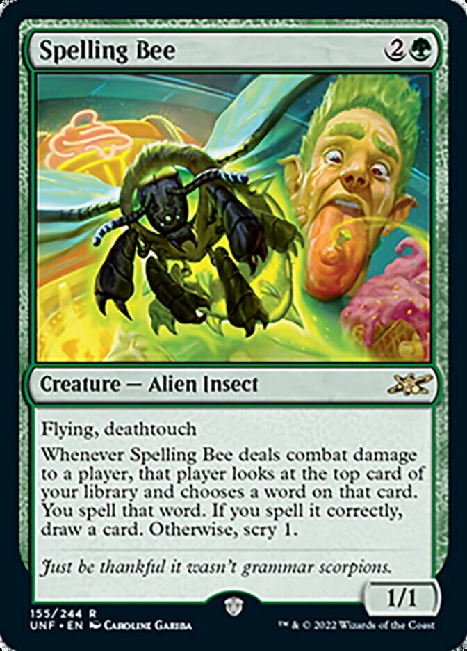 Spelling Bee [Unfinity] MTG Single Magic: The Gathering  | Multizone: Comics And Games