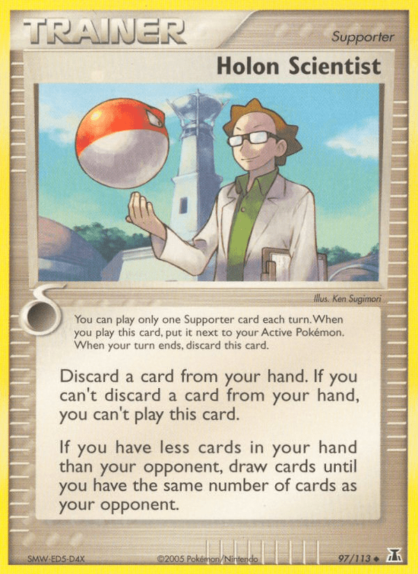 Holon Scientist (97/113) [EX: Delta Species] Pokemon Single Pokémon  | Multizone: Comics And Games