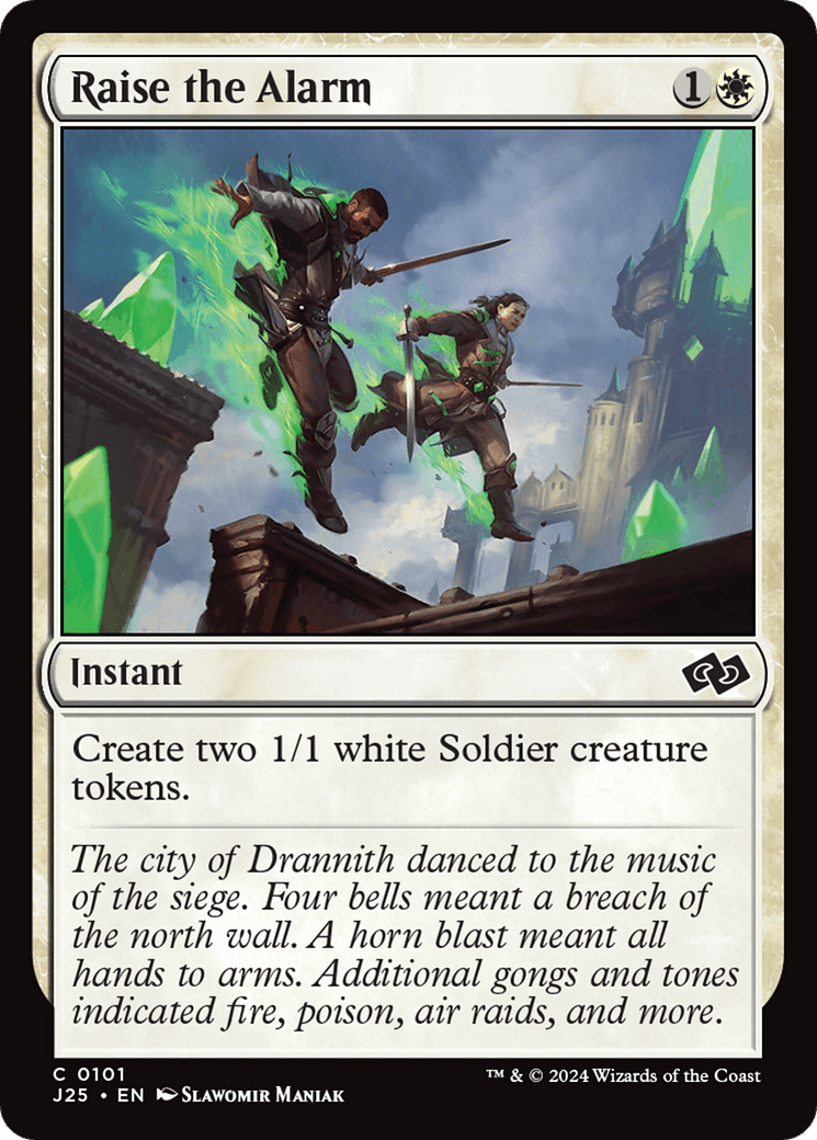 Raise the Alarm [Foundations Jumpstart] MTG Single Magic: The Gathering  | Multizone: Comics And Games