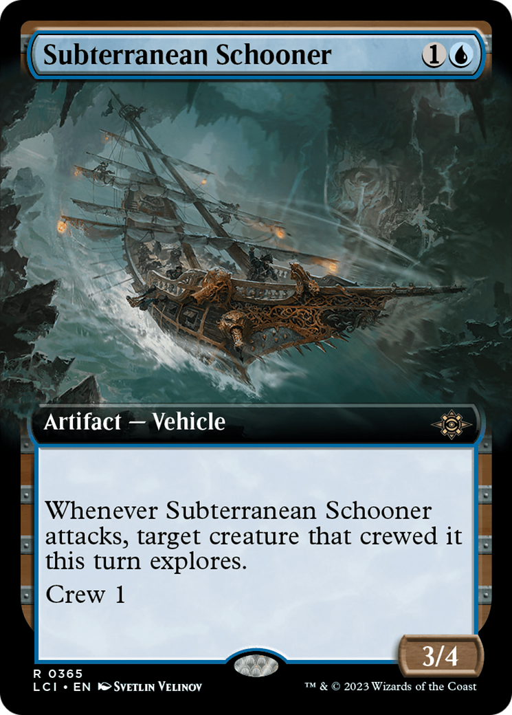 Subterranean Schooner (Extended Art) [The Lost Caverns of Ixalan] | Multizone: Comics And Games