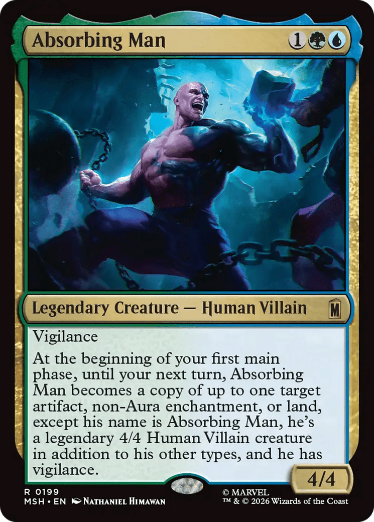 Absorbing Man [Marvel Super Heroes] MTG Single Magic: The Gathering  | Multizone: Comics And Games