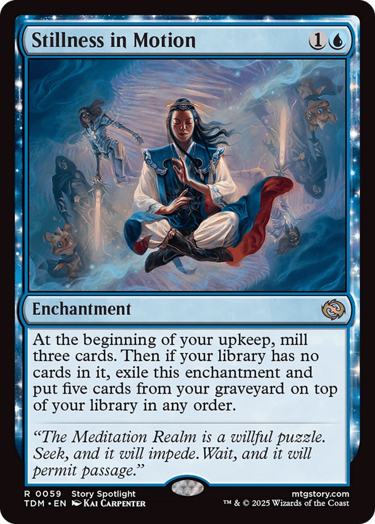 Stillness in Motion [Tarkir: Dragonstorm] MTG Single Magic: The Gathering  | Multizone: Comics And Games