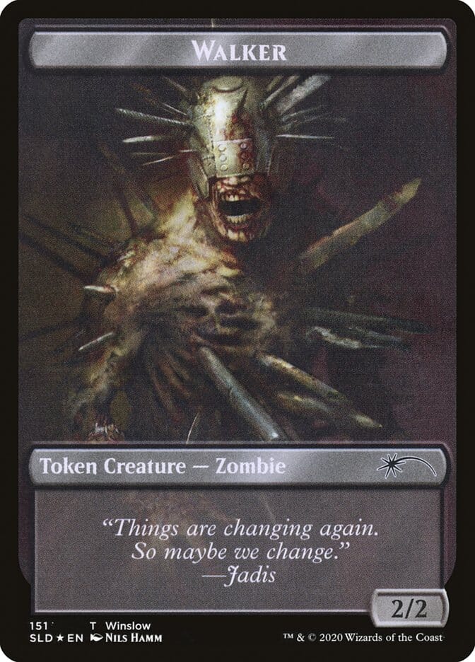 Walker (150 //151) Double-Sided Token [Secret Lair Drop Series] MTG Single Magic: The Gathering  | Multizone: Comics And Games