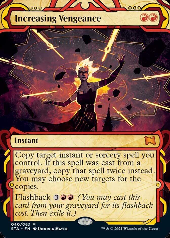 Increasing Vengeance (Foil Etched) [Strixhaven: Mystical Archive] MTG Single Magic: The Gathering  | Multizone: Comics And Games