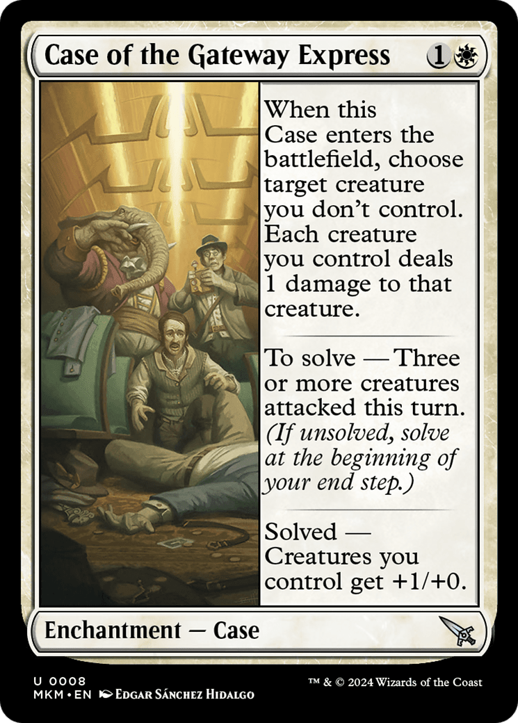 Case of the Gateway Express [Murders at Karlov Manor] MTG Single Magic: The Gathering  | Multizone: Comics And Games
