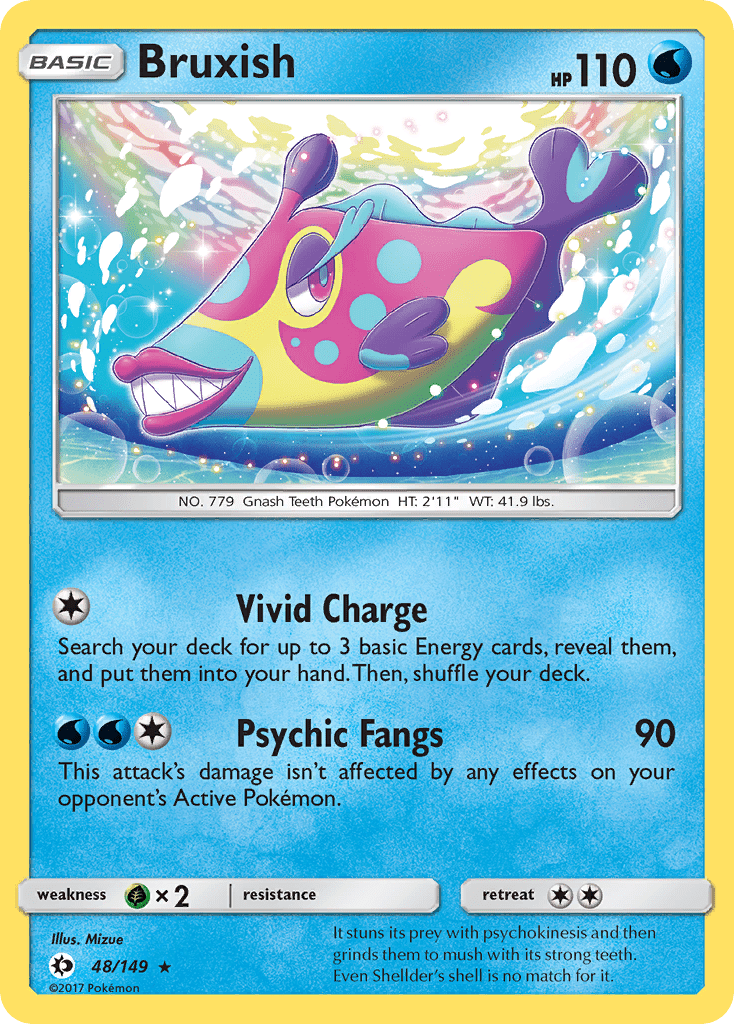 Bruxish (48/149) [Sun & Moon: Base Set] Pokemon Single Pokémon  | Multizone: Comics And Games